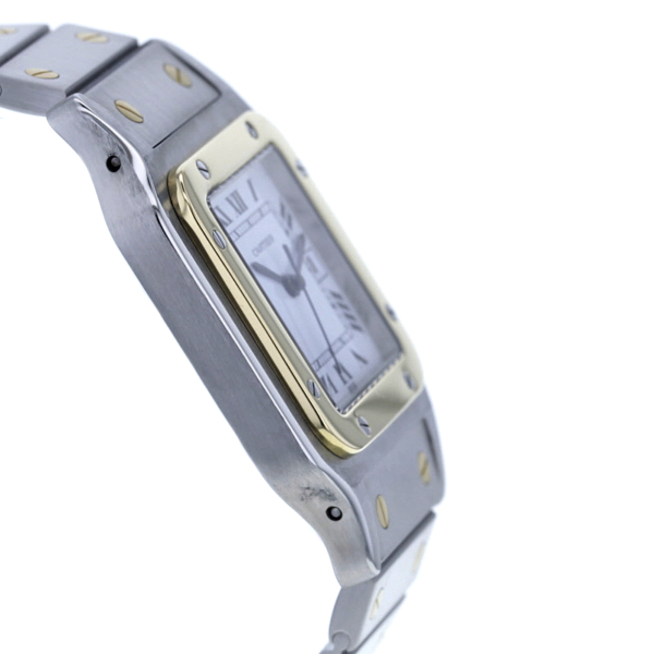 Cartier Santos Stahl/Gold Automatic – Bild 5