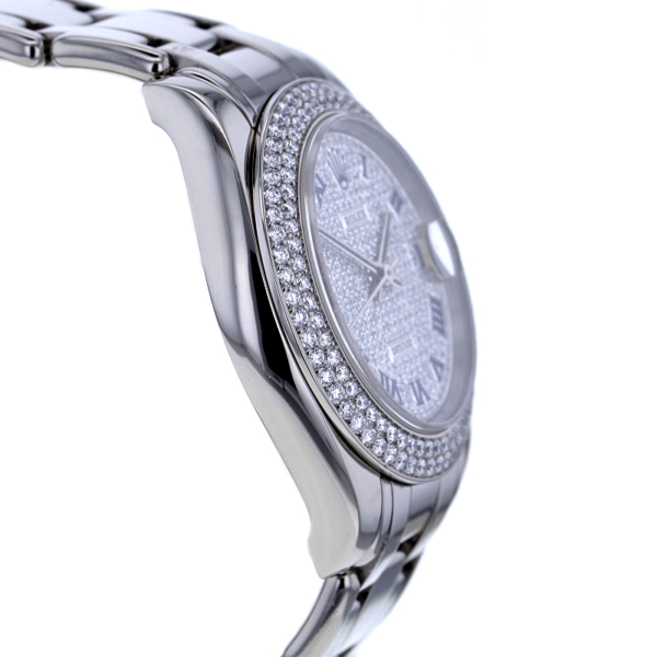 Rolex Pearl-Master Weißgold 750/- Diamanten Ref. 81339, Durchm. 33 mm – Bild 6