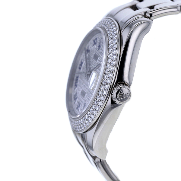 Rolex Pearl-Master Weißgold 750/- Diamanten Ref. 81339, Durchm. 33 mm – Bild 5