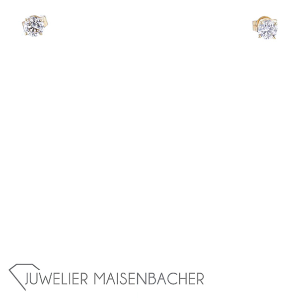 Damen Ohrstecker mit Brillianten