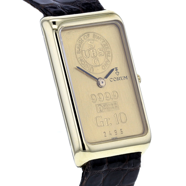 Corum Goldbarren 10 g, Handaufzug – Bild 3