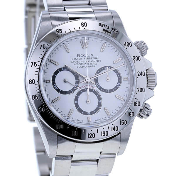 Rolex Cosmograph Daytona Zenith Edelstahl Ref. 16520 v. 1996