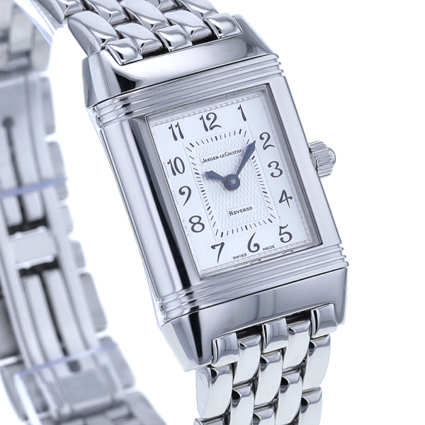 Jaeger-LeCoultre Duetto, Edelstahl, Diamanten, Handaufzug – Bild 3
