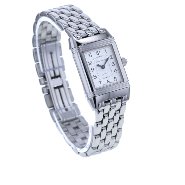 Jaeger-LeCoultre Duetto, Edelstahl, Diamanten, Handaufzug – Bild 4