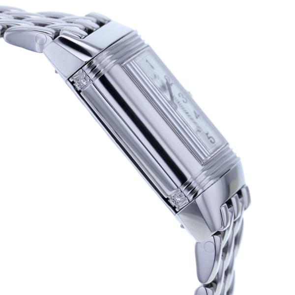 Jaeger-LeCoultre Duetto, Edelstahl, Diamanten, Handaufzug – Bild 5