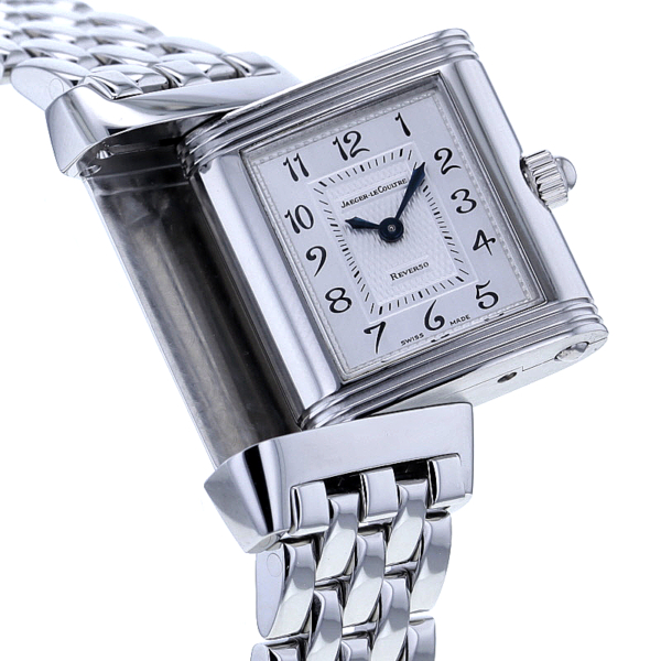 Jaeger-LeCoultre Duetto, Edelstahl, Diamanten, Handaufzug – Bild 8
