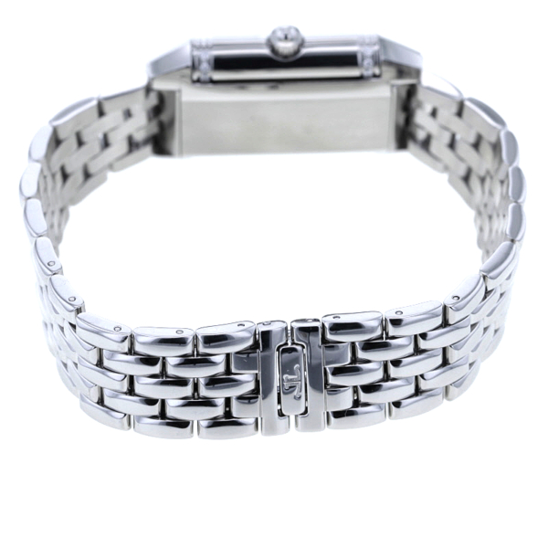 Jaeger-LeCoultre Duetto, Edelstahl, Diamanten, Handaufzug – Bild 10