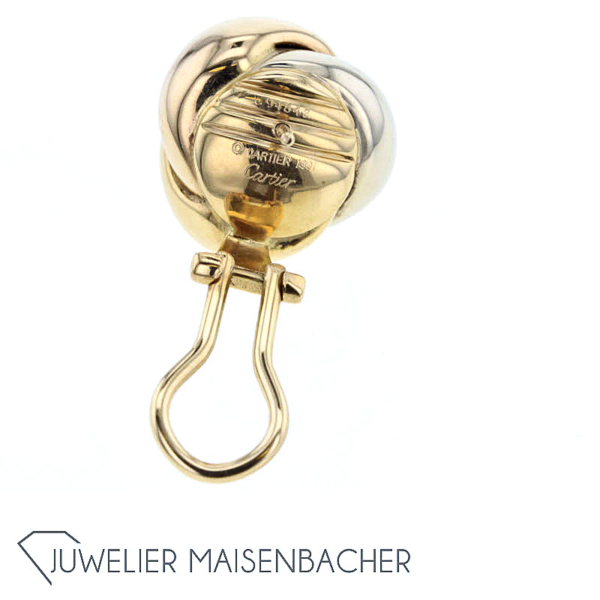 Cartier Ohrringe *Noued*, tricolor – Bild 7