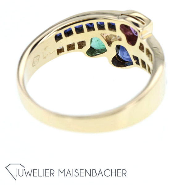 Juwelier Meckenstock Ring *3 Herzen*, Ringgröße 55 – Bild 7