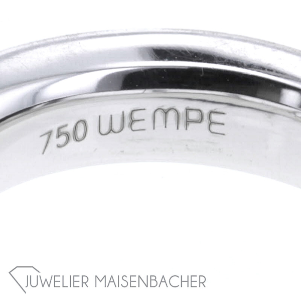 Wempe klassischer Solitär-Ring, Ringgröße 51 – Bild 7