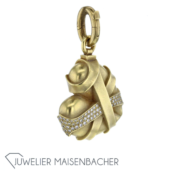 Barry Kieselstein-Cord Collier *Wrapped Heart*, Tragelänge 42cm – Bild 15