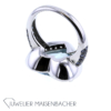 Opulenter Cocktail-Ring *Aquamarin*, Ringgröße 52 – Bild 8