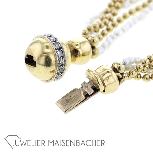 Louis Fiessler vierreihiges Armband, Tragelänge 17cm – Bild 6
