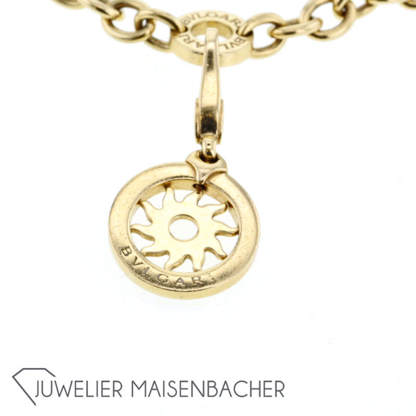Bulgari Bettelarmband Bulgari mit 5 Charms, Tragelänge 18cm – Bild 19