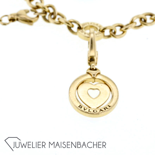 Bulgari Bettelarmband Bulgari mit 5 Charms, Tragelänge 18cm – Bild 21