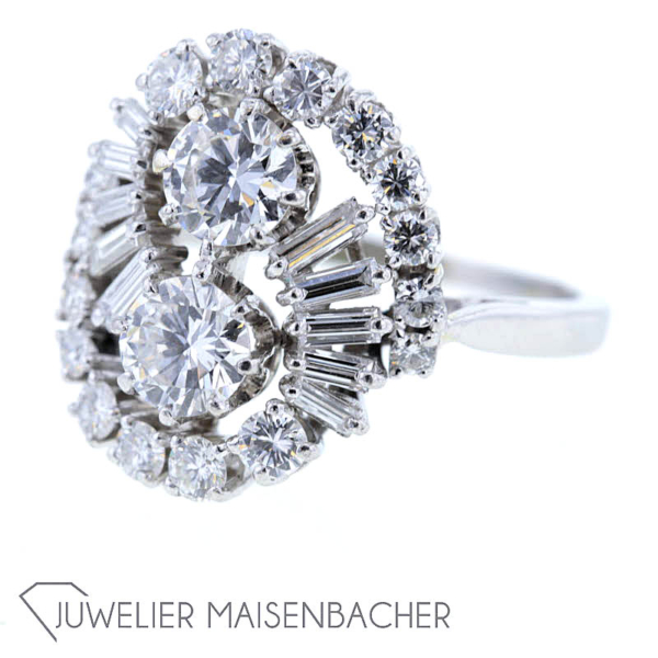 Bucherer Cocktail-Ring, Ringgröße 52,5 – Bild 13