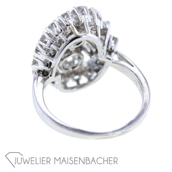 Bucherer Cocktail-Ring, Ringgröße 52,5 – Bild 14