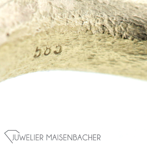 Handgearbeiteter Design-Ring *Kombi*, Ringgröße 55 – Bild 13