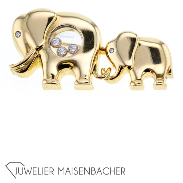 Chopard Happy Diamonds Brosche *Elephant* – Bild 8