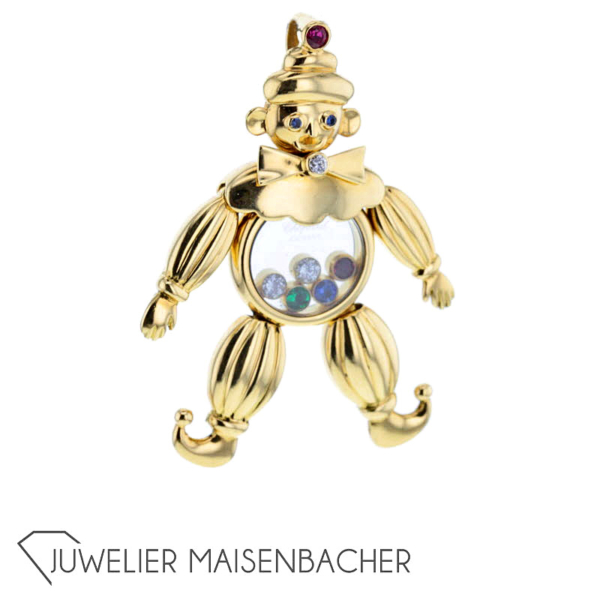 Chopard Happy Diamonds Clown Anhänger – Bild 4