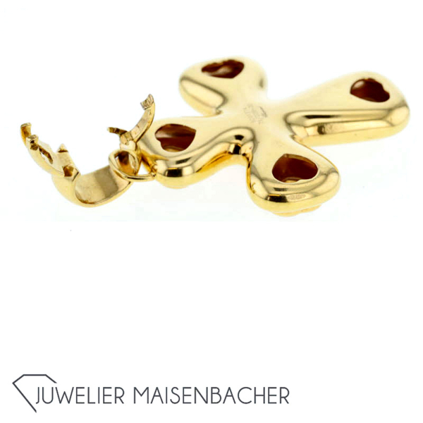 Chopard Happy Diamonds Kette mit Kreuz-Anhänger – Bild 20