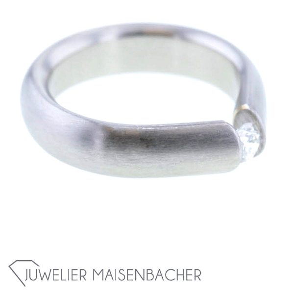 Bunz Spannring *Platin*, Ringgröße 52 – Bild 5