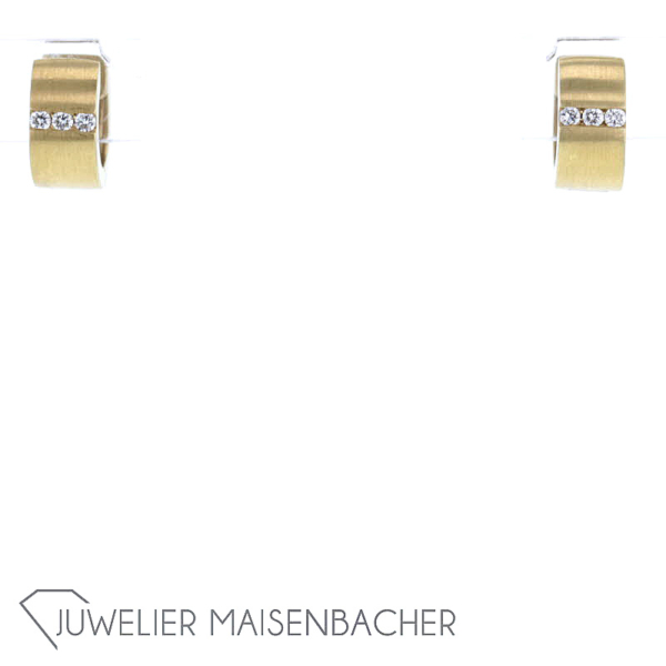 Quinn Klapp-Scharnier-Creolen – Bild 4