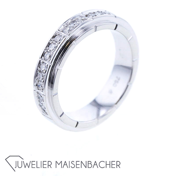 Bandring *Brillant*, Weißgold, Ringgröße 52 – Bild 5