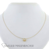 Feines Solitär-Collier *Princess*, Tragelänge 42cm – Bild 5