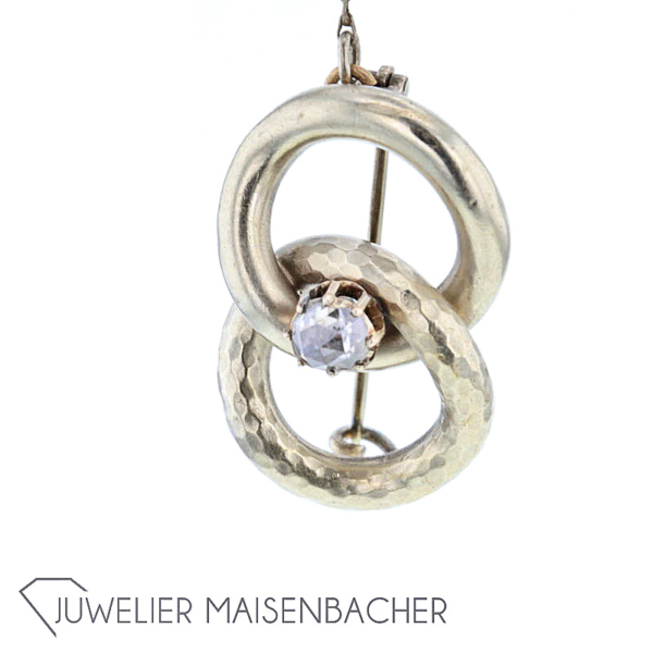 Zerrenner Jugendstil-Brosche – Bild 9