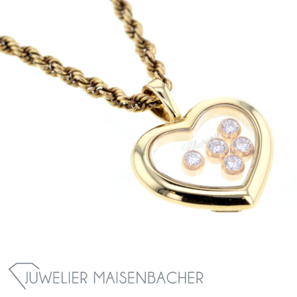 Chopard Happy Diamonds Icons *Heart* Anhänger mit Kette – Bild 11