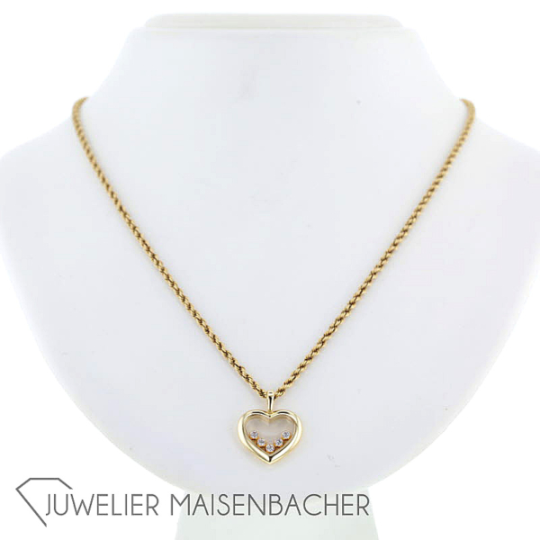 Chopard Happy Diamonds Icons *Heart* Anhänger mit Kette – Bild 13