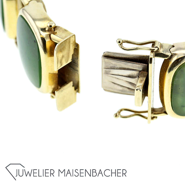 Opulentes Armband *Jade*, Tragelänge 18cm – Bild 11