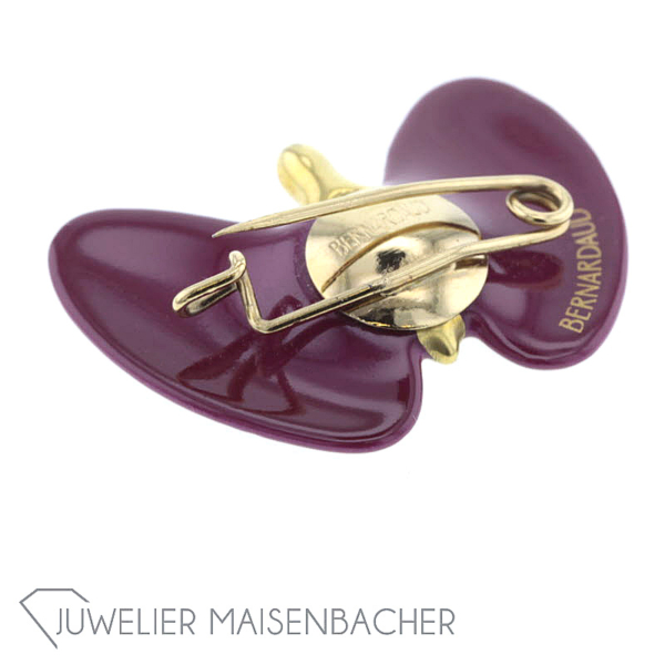 Bernardaud Brosche *Papillon*, Porzellan, Limoges – Bild 7