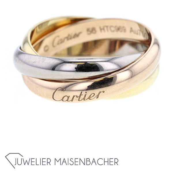 Cartier Ring Trinity, Ringgröße 56 – Bild 7