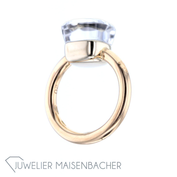 Pomellato Ring Nudo Classic *Weisser Topas*, Ringgröße 50 – Bild 4