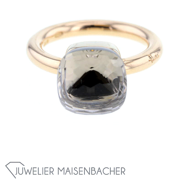 Pomellato Ring Nudo Classic *Weisser Topas*, Ringgröße 50 – Bild 7