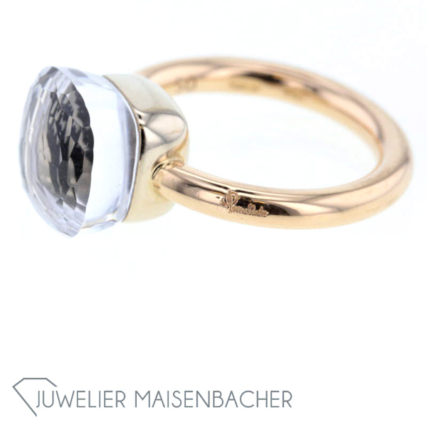 Pomellato Ring Nudo Classic *Weisser Topas*, Ringgröße 50 – Bild 8