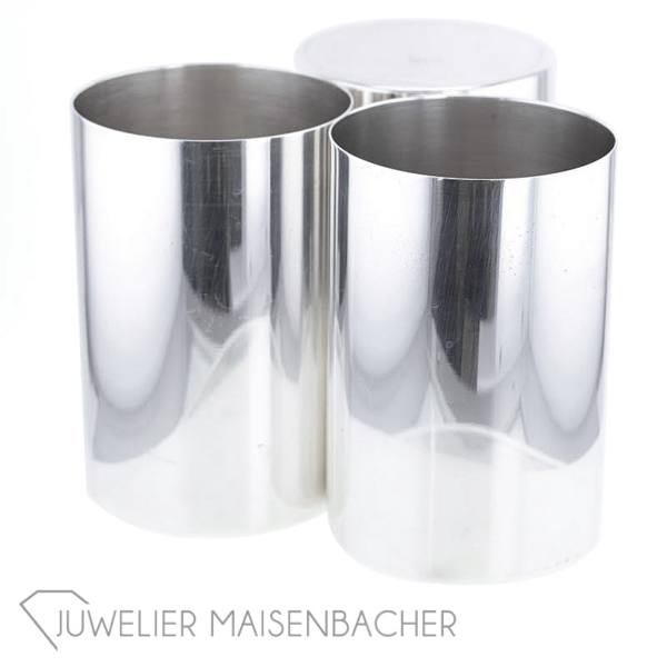 Wilkens Set aus 3 Silberbechern 835/- Silber – Bild 7