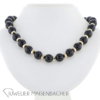 Kugel-Kette *Onyx*, Tragelänge 42cm – Bild 4