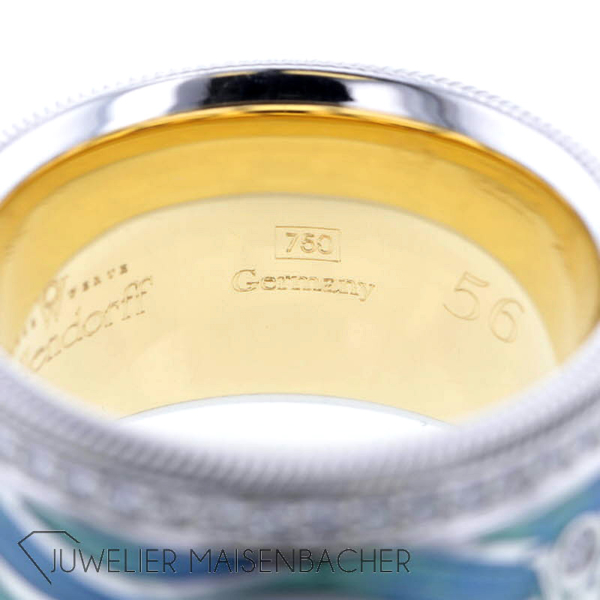 Wellendorff Ring *Aquazauber*, Ringgröße 56 – Bild 10