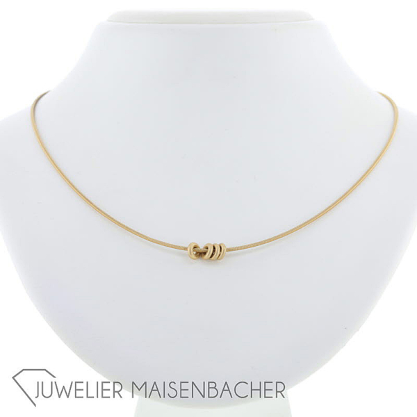 Bunz Set aus 4 Rondellen *Gelbgold* – Bild 3