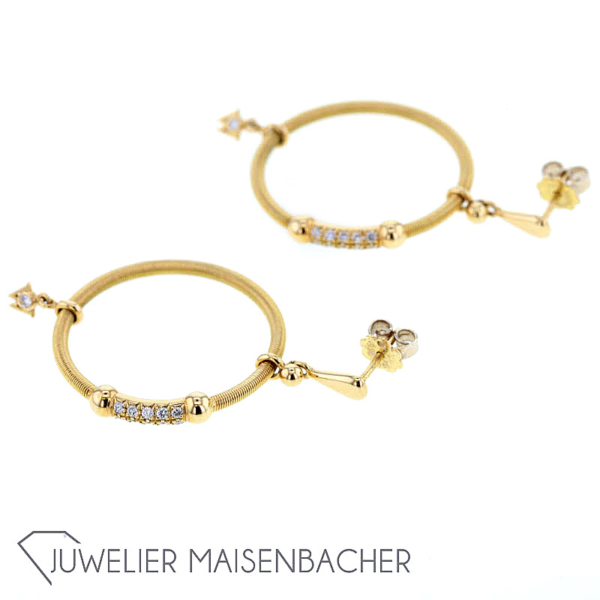 Wellendorff Ohrringe *Sternschnuppe* – Bild 8