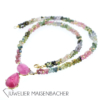 Handgefertigtes Turmalin-Collier, Tragelänge 45cm – Bild 13