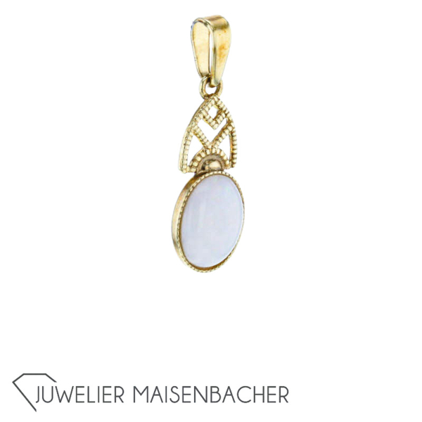 Anhänger Gelbgold *Opal* – Bild 5