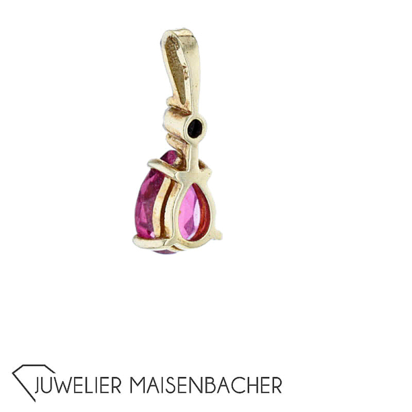 Anhänger Gelbgold *Turmalin* – Bild 4