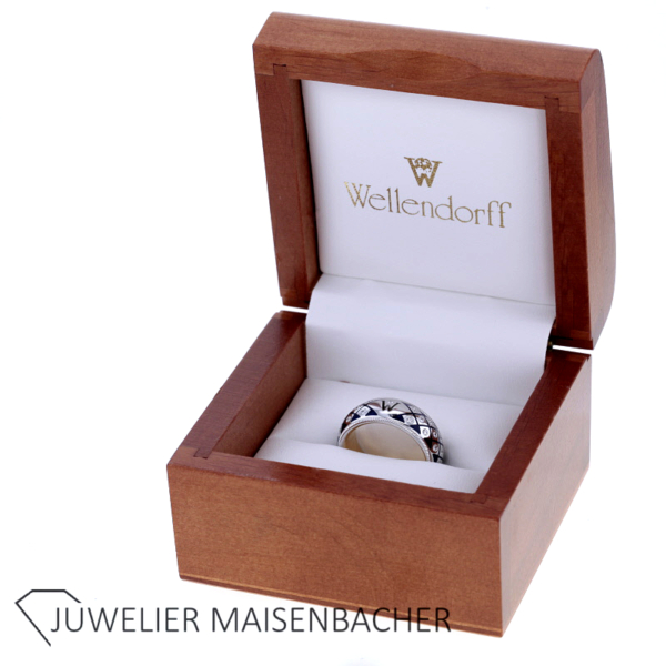 Einzigartiger Designer Ring mit Brillanten Gold und Platin – Bild 2
