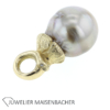 Anhänger mit wunderschöner Barock Perle und Diamant Gold – Bild 8