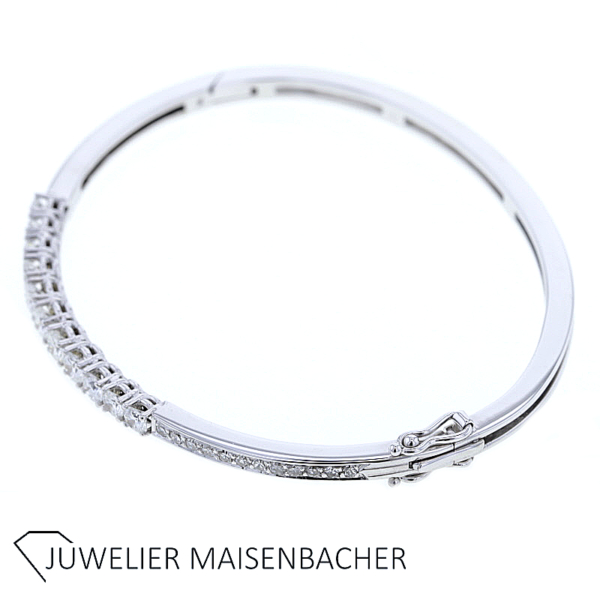 Brillantarmreif in Weißgold – Bild 5