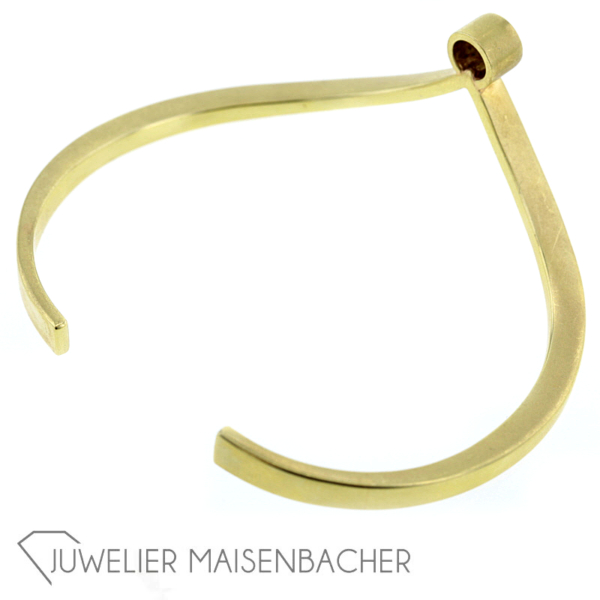 Goldener Brillant Armreif – Bild 6